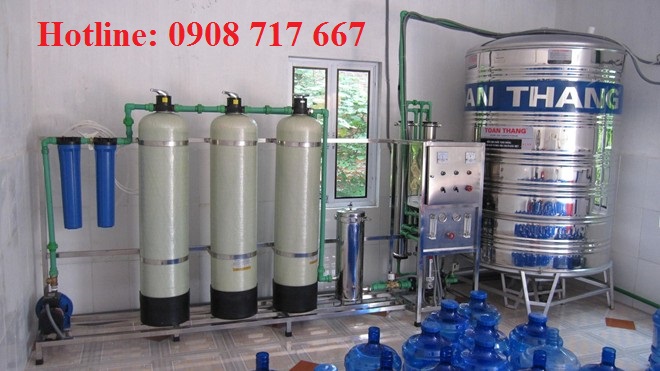 Dây chuyền xử lý nước đóng bình