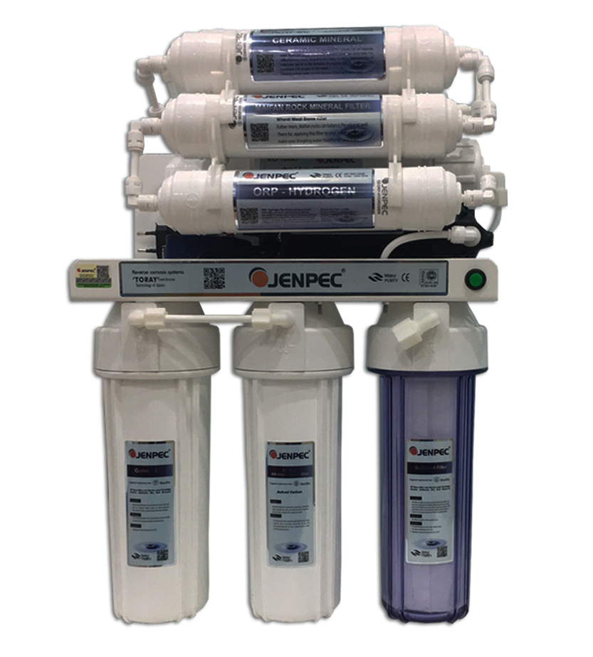 MÃ¡y lá»c nÆ°á»c Hydrogen Jenpec H10 khÃ´ng tá»§ ( New 2019 )