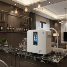 Phối cảnh máy Kangen K8 lắp đặt sang trọng, tiện lợi