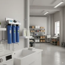 Phối cảnh lắp đặt máy Titako RO 100l/h