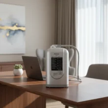 Phối cảnh lắp đặt máy TK AS45 tại bàn làm việc