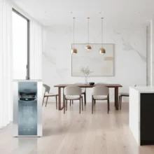 Phối cảnh máy KG01G4 tại bếp ăn