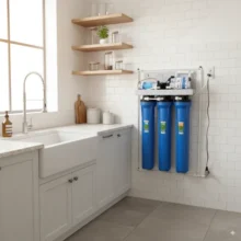 Phối cảnh máy Titako 100l/h lắp đặt tại khu vực bếp ăn