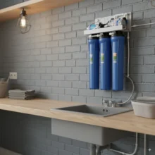 Phối cảnh máy Titako RO 75L/H lắp đặt sang trọng