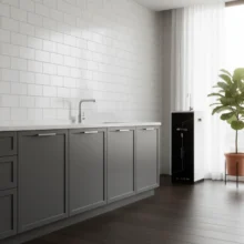 Phối cảnh sản phẩm được lắp đặt ở không gian hiện đại