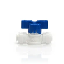 Van khóa nhựa xanh