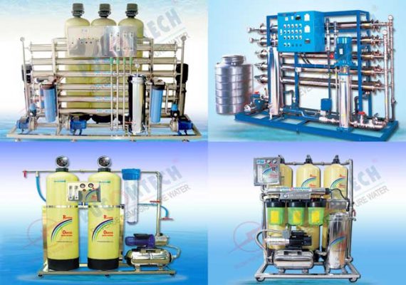 dây chuyền sản xuất nước tinh khiết đóng bình