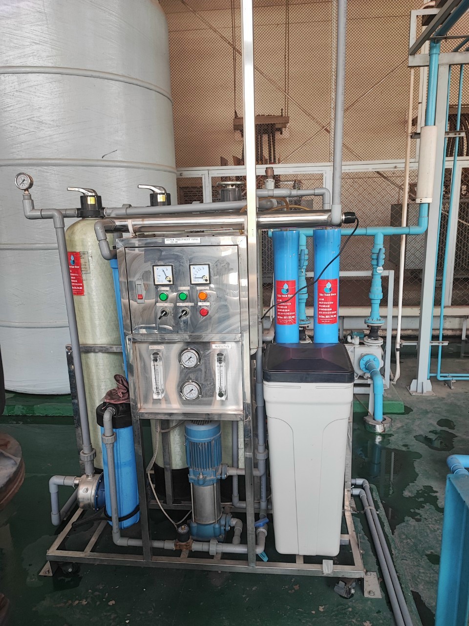 Hệ thống lọc nước nhiễm mặn 500L