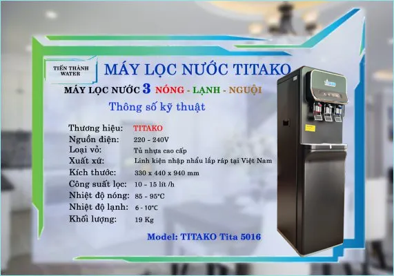 Máy lọc nước uống cho gia đình Titako 5016