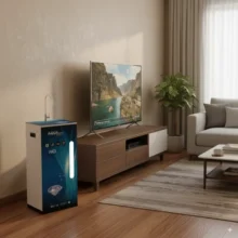 Phối cảnh máy Aquatita 3017 lắp đặt sang trọng