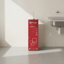 Phối cảnh lắp đặt máy lọc nước Titako 3014I sang trọng