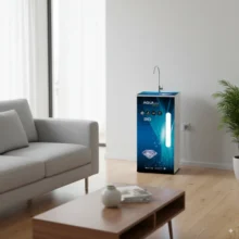 Phối cảnh máy Aquatita 3017 được lắp đặt tại phòng khách