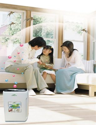 máy lọc không khí bắt muỗi thông minh