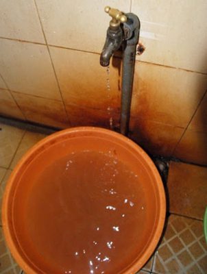 tác hại của nước nhiễm phèn