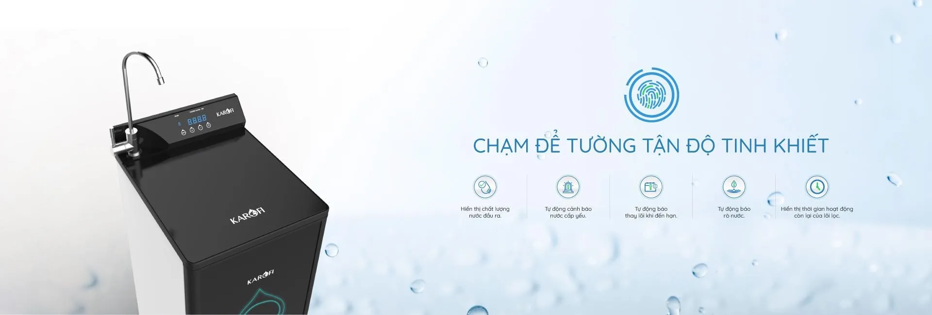 Màng hình hiển thị thông minh, dễ sử dụng