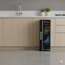 Phối cảnh máy lọc nước Titako A1 lắp đặt tại bếp ăn