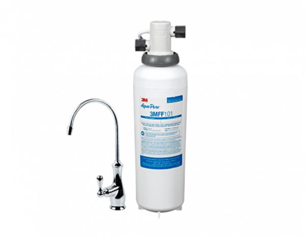 MÁY LỌC NƯỚC LẮP DƯỚI BỒN RỬA 3MFF100 + VÒI 3M - 3M FF100