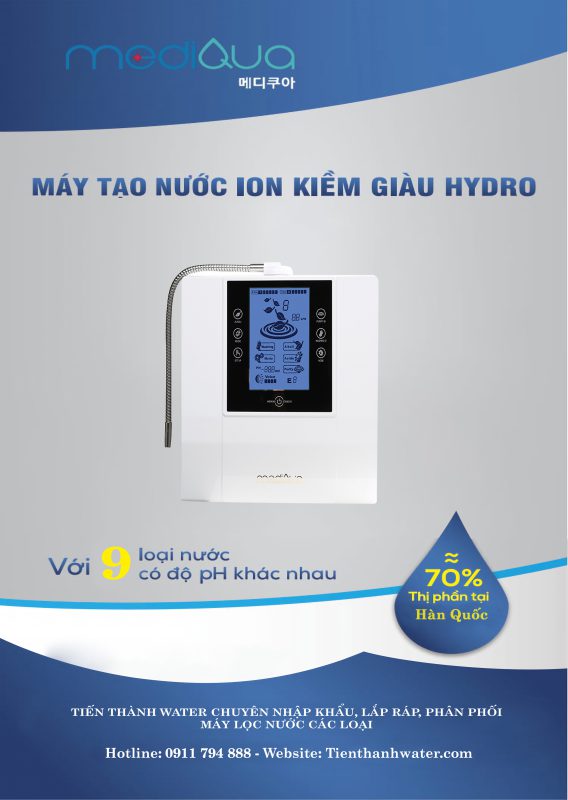 Máy lọc nước điện giải ion kiềm 1