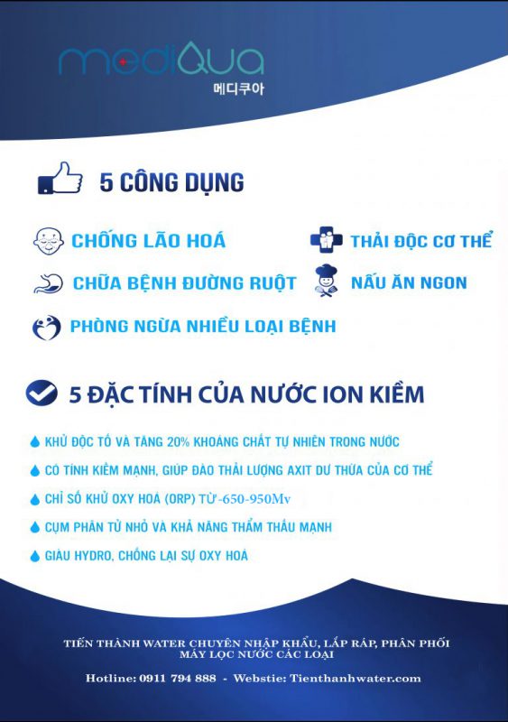 MÁY LỌC NƯỚC ĐIỆN GIẢI ION KIỀM MANG LẠI LỢI ÍCH GÌ CHO NGƯỜI SỬ DỤNG