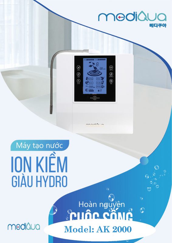 MÁY ION KIỀM GIÀU HYDRO AK 2000