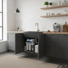 Mô phỏng máy lọc nước Aquatita R6 được lắp đặt vô cùng sang trọng