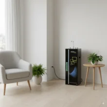 Phối cảnh máy Aquatita B1 được lắp đặt thực tế vô cùng sang trọng