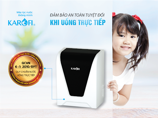 Máy lọc nước để ngầm KAROFI URO 1.0 SPIDO