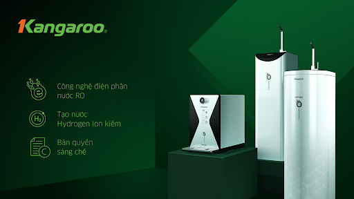 máy lọc nước Kagaroo Hydrogen ION kiềm KG100ES