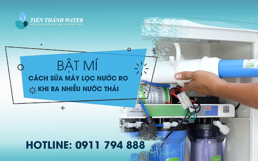 Bật mí cách sửa máy lọc nước ro khi ra nhiều nước thải