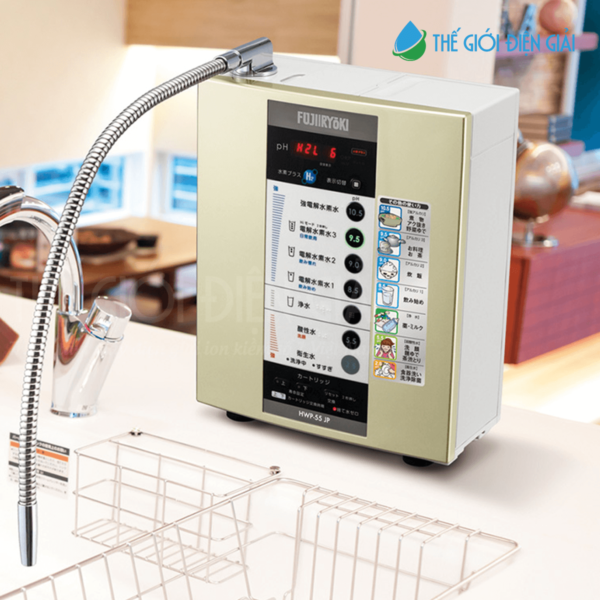 Máy lọc nước ion kiềm Fujiiryoki HWP-55 - Ảnh 2