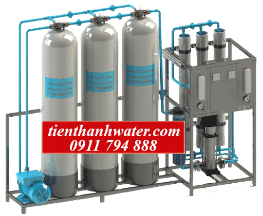 hệ thống lọc nước mặn ở miền Tây