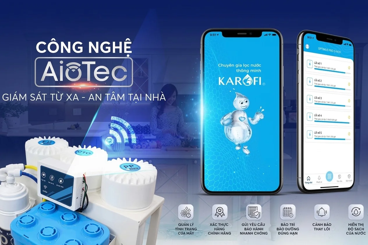 Công nghệ AIOTEC kiểm soát thông minh