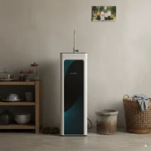 Phối cảnh lắp đặt máy Karofi O07 lắp đặt tại bếp ăn gia đình nông thông Việt Nam