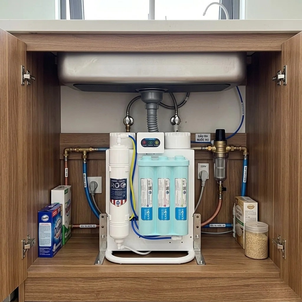 Thiết kế lắp đặt âm tủ