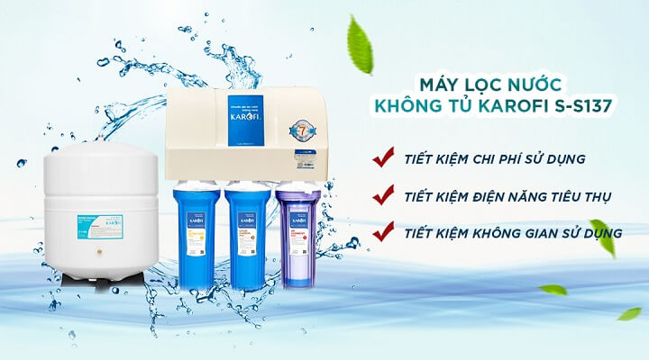 Giới thiệu máy lọc nước Karofi S-s137