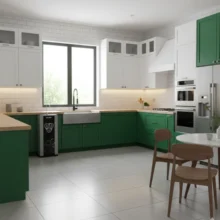 Phối cảnh lắp đặt máy Karofi Livotec LRA90 tại bếp ăn