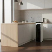 Phối cảnh máy Karofi N-E239 lắp đặt tại bếp