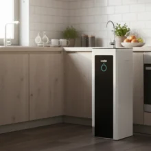 Phối cảnh máy Karofi Optimus S1 được lắp đặt tại bếp