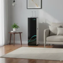 Phối cảnh máy lọc nước Karofi Livotec 612 được lắp đặt tại phòng khách