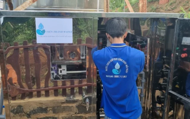 Bàn giao hệ thống lọc công suất lớn tại Bến Tre