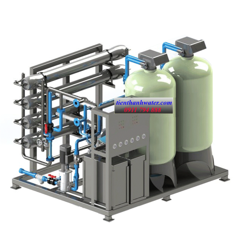 Hệ thống xử lý nước nhiễm mặn công suất lớn