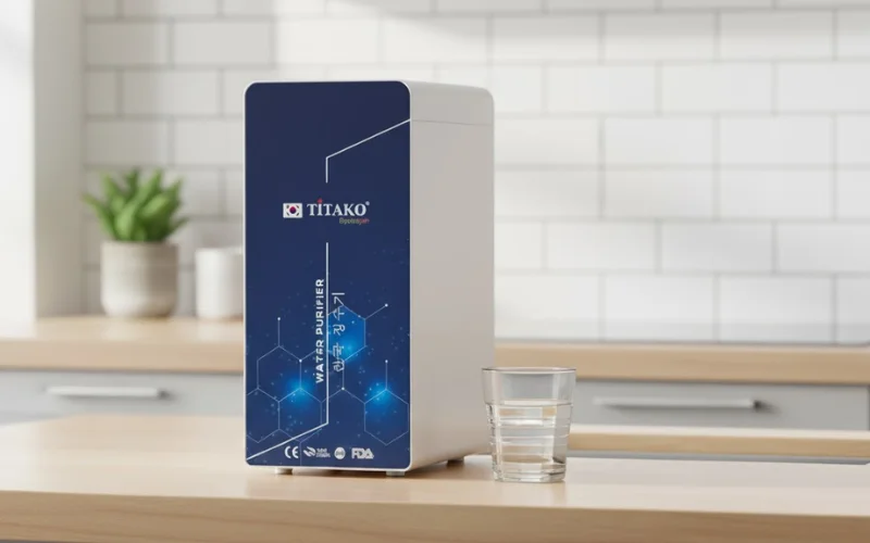 Máy lọc nước Titako A8 nhỏ gọn, tiện lợi