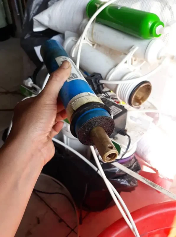 Sục rửa màng lọc RO máy lọc nước công nghiệp