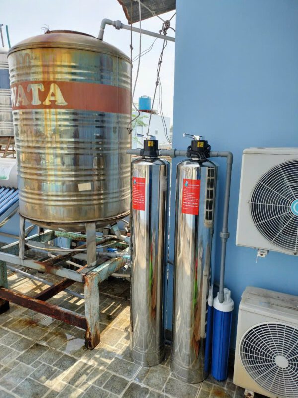 Hệ thống lọc tổng 2 cột Inox Titako CM02i