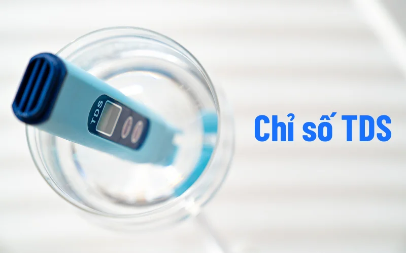 Chỉ số TDS trong nước và các thông tin cần biết