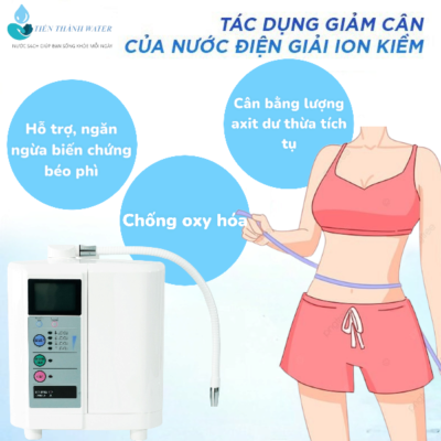 Nước ion kiềm có giúp giảm cân hiệu quả
