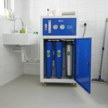 Phối cảnh máy Titako 120l/h được lắp đặt thực tế