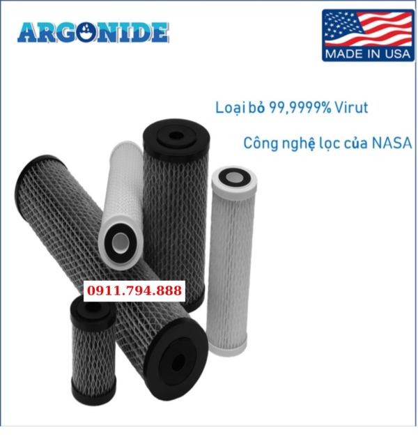 Máy lọc nước Nanoceram 10 in 2 cấp lọc - Ảnh 2
