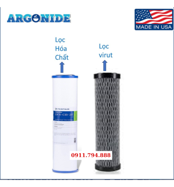 Máy lọc nước Nanoceram 10 in 2 cấp lọc - Ảnh 4