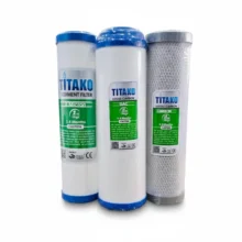 Bộ 3 lõi lọc thô 10inch Titako
